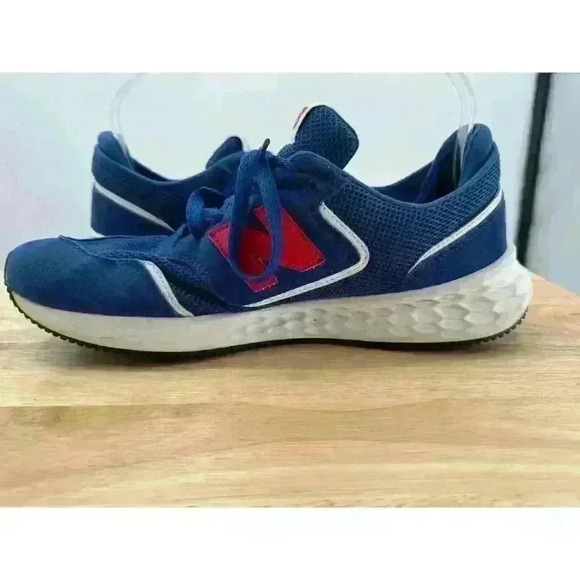 New Balance Fresh Foam X-70 Blue & Red Athletic Sneaker Men's Size 9.5 - Picture 3 of 11